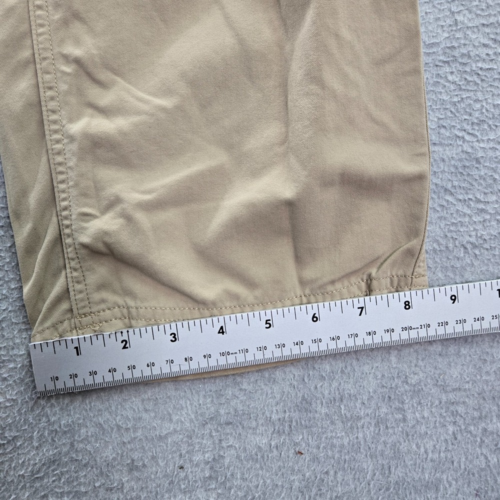 Duluth Men Pants XL Beige Cargo Pockets Nylon Hiking Mid Rise 32 in Inseam - Picture 6 of 12